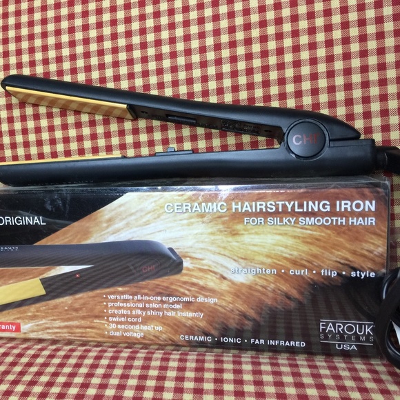 CHI Original Ceramic Hair Straightening Flat Iron 1